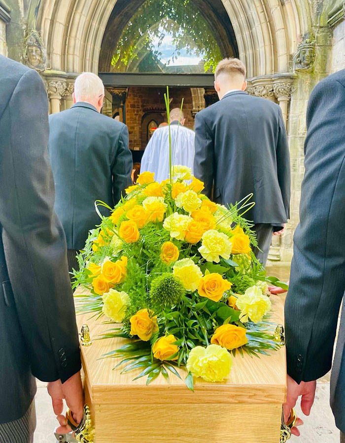 Church funeral service in Stafford by Love's Independent Funeral Directors
